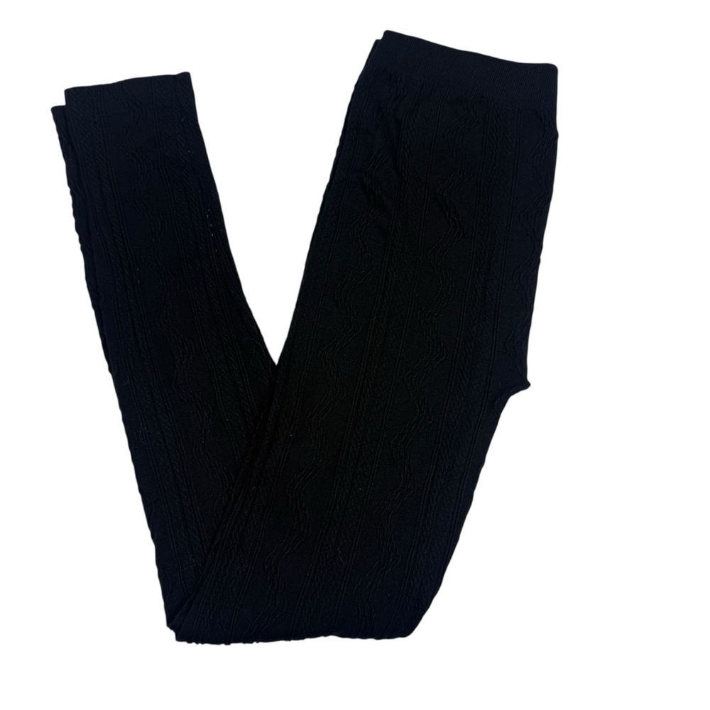 One Step Ahead Charcoal Textured Leggings